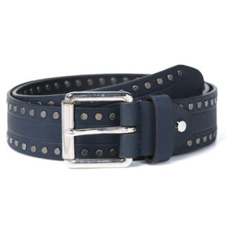 Cayman Blue Luxury Leather Belt