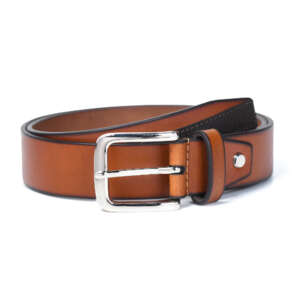 The Ranger Tangerine Luxury Leather Belt