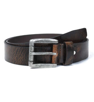 The Rustic Glazed Leather Belt