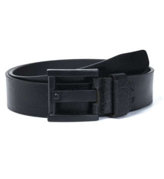 The Legend Black Leather Belt