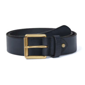 Lagarto Black Luxury Leather Belt