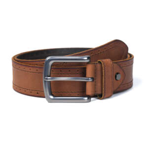 Vetica Brown Luxury Leather Belt