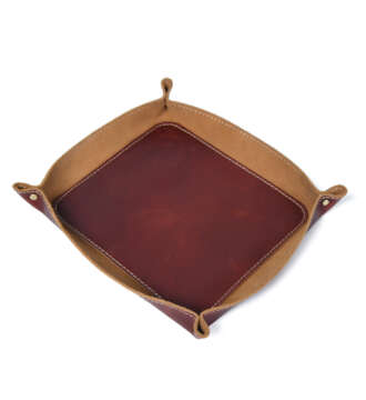 Personalized Leather: Tray
