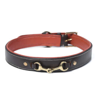 Studded Leather Dog Collar