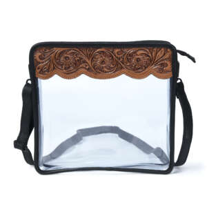 Trial Floral Tooled Handbag